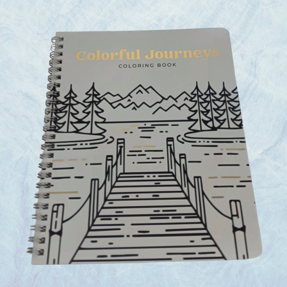Colorful Journeys Coloring Book